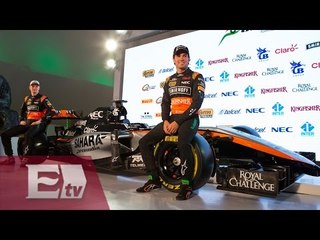 Force India presume en el DF su nuevo monoplaza/ Rigoberto Plascencia
