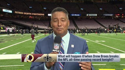 Wyche explains ceremonies that will take place if Brees breaks passing record