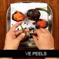 tomato choka recipe  - chutney for sada roti(1)