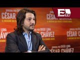 Diego Luna presenta la película 'César Chávez' / Función con Joanna Vegabiestro