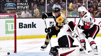 Ford F-150 Final Five Facts- Bruins defeat Senators