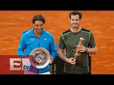 Andy Murray vence a Rafael Nadal y se corona en el Masters de Madrid/ Rigoberto Plascencia