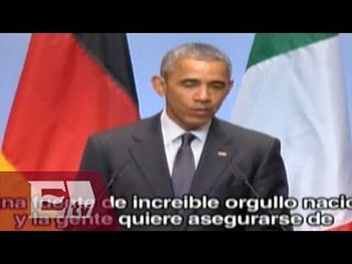 Barack Obama realizo declaraciones sobre el escándalo de la FIFA / Adrenalina Excélsior