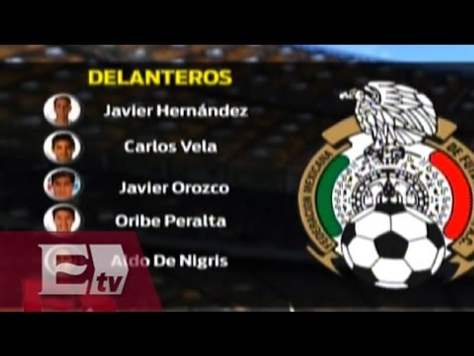Concacaf revela la lista preliminar de México para la Copa Oro/ Gerardo Ruíz
