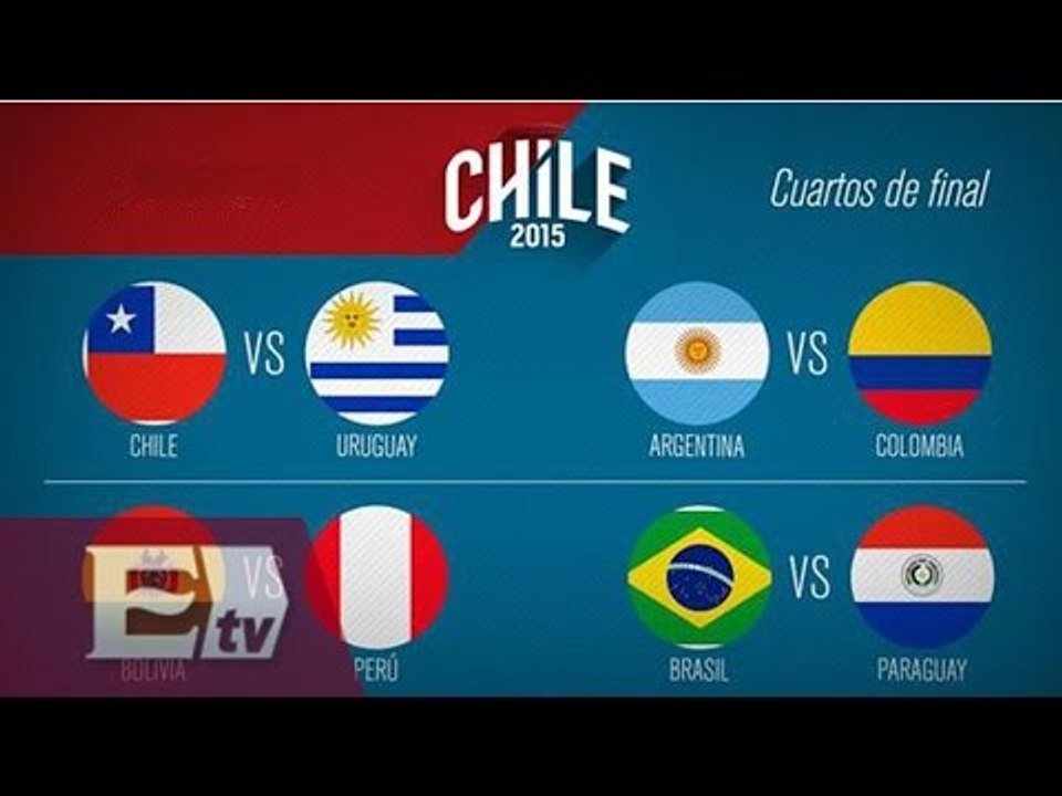 Definidos los cuartos de final de la Copa América 2015/ Rigoberto Plascencia