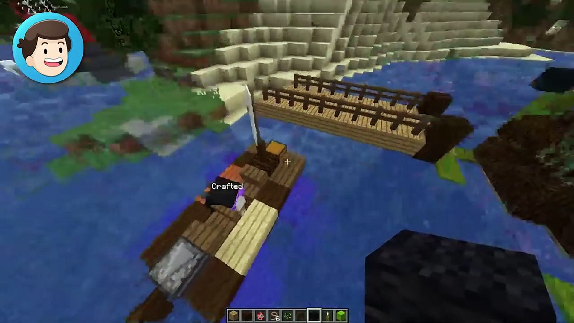 The Pals Noobs Vs Pro Boat Challenge Minecraft Noob Vs Pro