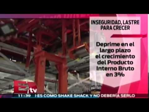 Inseguridad podría frenar crecimiento económico en México / Paul Lara