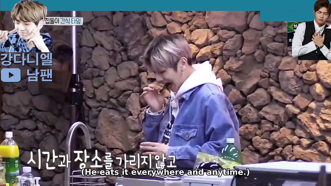 먹방 - 갓다니엘 정식 : 강다니엘 모음 Kang Daniel Eating Compilation