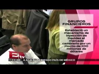Banxico interviene en venta de dólares  /  Paul Lara
