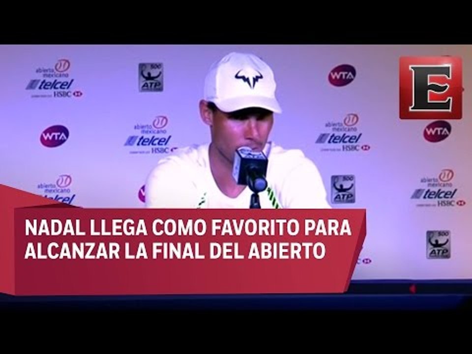 Todo listo para las semifinales del Abierto Mexicano de Tenis