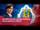 Almeyda cumple 50 partidos al frente de las Chivas