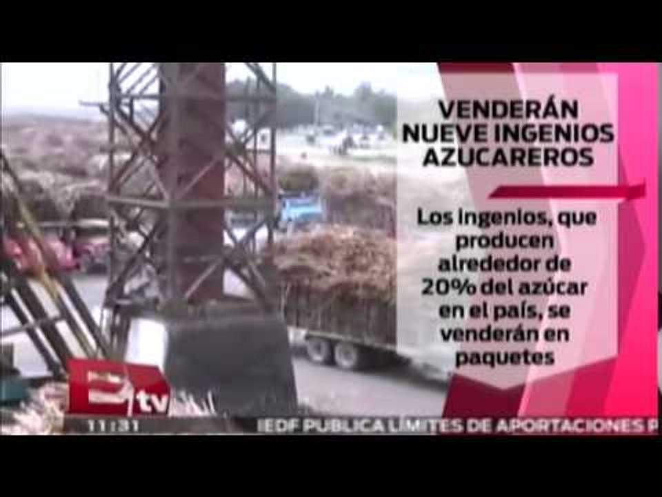 México prepara licitaión para vender nueve ingenios azucareros/ Paul Lara