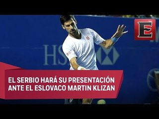 Djokovic debuta en el Abierto Mexicano de Tenis 2017