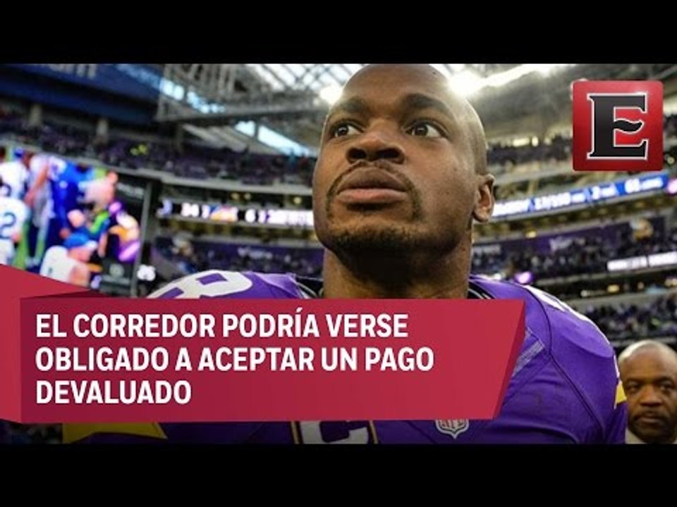 Adrian Peterson podría quedar fuera de la NFL