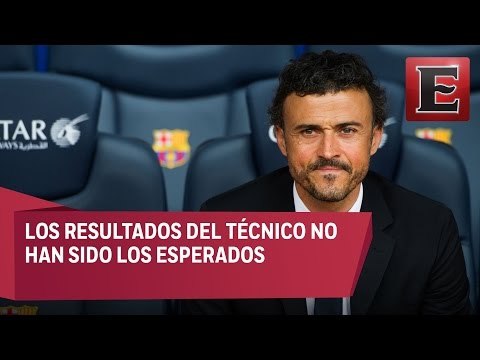 Barcelona no renovará contrato a Luis Enrique Martínez