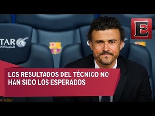 Barcelona no renovará contrato a Luis Enrique Martínez