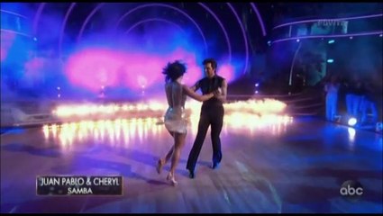Juan Pablo Di Pace & Cheryl Burke - Samba