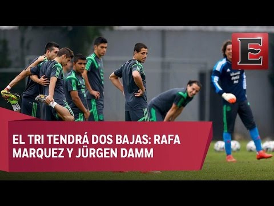 Se prepara la Seleccion Mexicana para enfrentar a Trinidad y Tobago