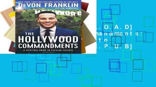 F.R.E.E [D.O.W.N.L.O.A.D] The Hollywood Commandments: A Spiritual Guide to Secular Success [E.P.U.B]