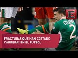 Impresionantes lesiones en el futbol