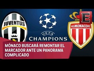 Juventus recibe al Mónaco en la semifinal de la Champions League