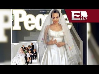 Difunden fotos de la boda de Angelina Jolie con Brad Pitt / Joanna Vegabiestro