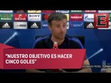 Circunstancias parecidas al juegos contra el PSG: Luis Enrique