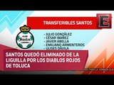 Santos Laguna da a conocer lista de transferibles