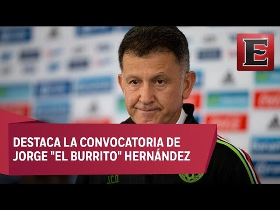 Osorio presenta lista de convocados para la Copa Confederaciones
