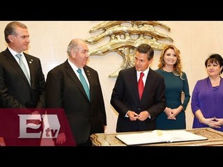 Peña Nieto destaca resultados de reformas ante comunidad libanesa/ Paul Lara