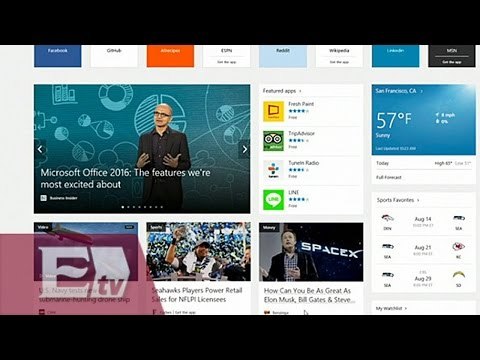 Microsoft presenta a Edge, el navegador que sustituye a Internet Explorer/ Hacker
