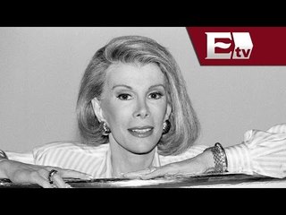 ¿Quién era Joan Rivers? / Muere la conductora Joan Rivers