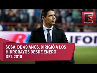 Alfonso Sosa deja de ser el DT de Necaxa
