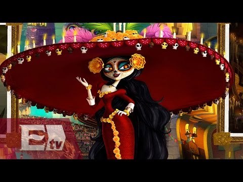 Sandra Echeverría en Conferencia de prensa El libro de la vida / Loft cinema