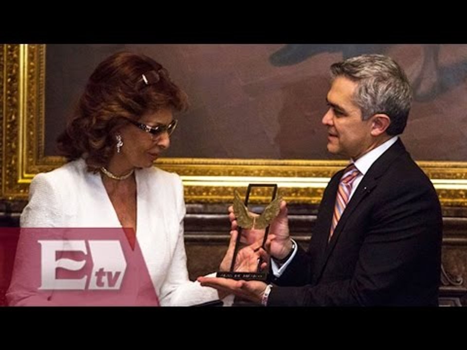 Sophia Loren, visitante distinguida de la Ciudad de México  / Joanna Vegabiestro