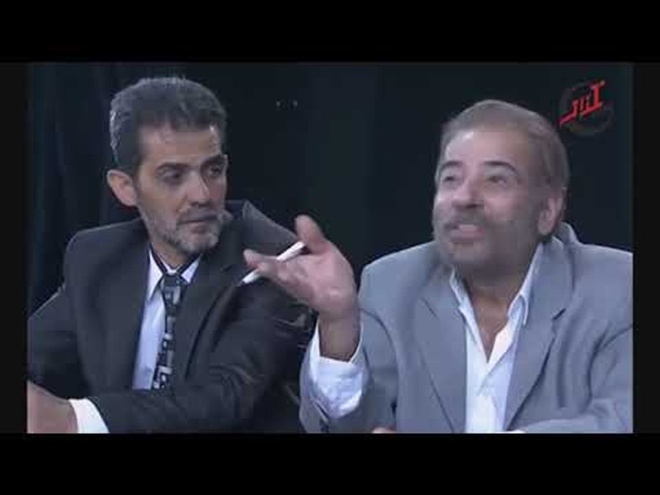 طلال مارديني- مشهد تمثيل غسان والشرطي - مسلسل أ...