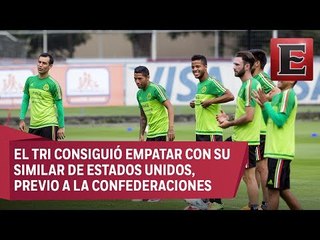 Actuación a medias del Tri frente a Estados Unidos