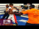 Justin Bieber entrena box con short de México / Función con Adrián Ruiz