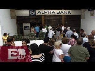 Cierran bancos en Grecia / Dinero