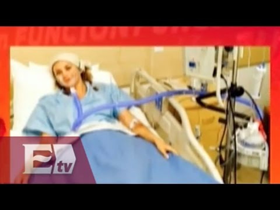 Aracely Arambula internada de emergencia por neumonía  / Joanna Vegabiestro