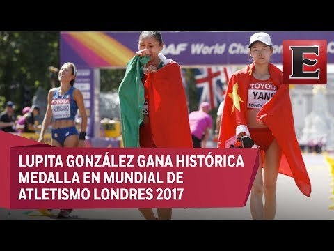 Guadalupe González gana medalla de plata en Mundial de Atletismo