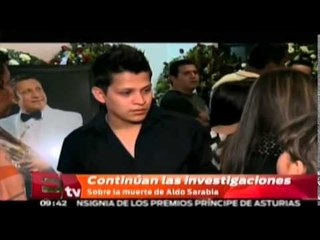 Continúan las investigaciones sobre la muerte de Aldo Sarabia/ Función con Joanna Vegabiestro