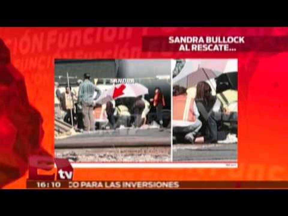 Sandra Bullock al rescate /  Sandra Bullock rescata a una persona