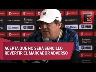 Miguel Herrera confía en que América remonte contra el Toronto