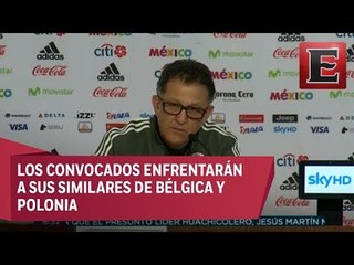 Download Video: Osorio revela lista de convocados para encuentros amistosos