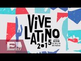 Anuncian cartel del Vive Latino 2015 / Función con Adrián Ruiz