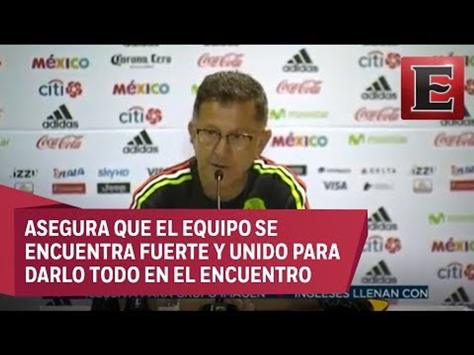 Detalles de la conferencia de prensa de la Selección Mexicana