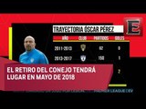 'Conejo' Pérez anuncia su retiro de las canchas