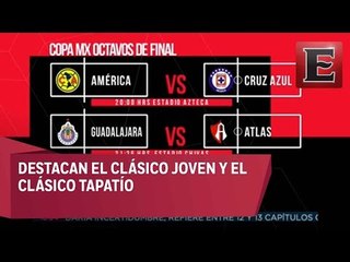 Listos los octavos de final de la Copa MX