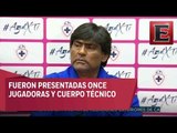 Cruz Azul presenta a equipo femenil